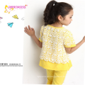 atacado verão coreia moda esporte terno menina flor terno para crianças